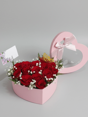 amistad10 Rosas en corazón