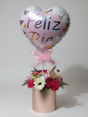 amistad5 Caja surtida con globo